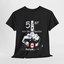 Cargar imagen en el visor de la galería, Keep Your Tinny Hands Off Canada 51st State USA Funny Trump Black T-shirt