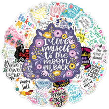Charger l&#39;image dans la galerie, Full Color Inspirational Saying Stickers | Bulk Motivational Saying Stickers  I Wantz It   
