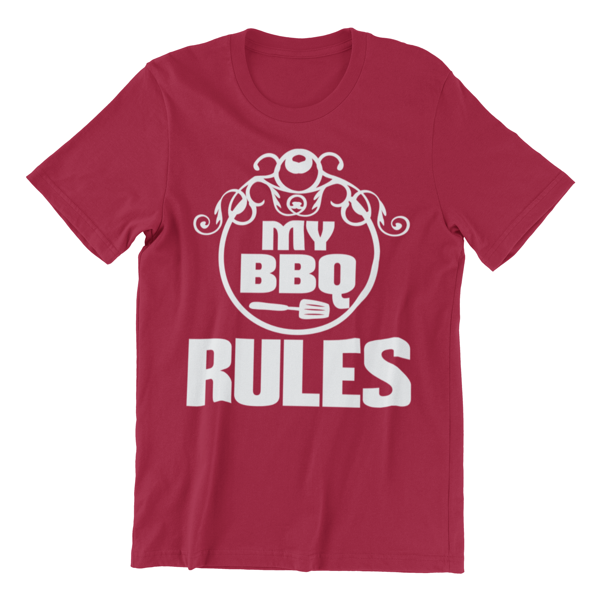 BBQ T Shirt Funny T Shirt for Men - I Would Like You To Meet The Foodie Crew t-shirt I Wantz It Large My BBQ Rules - Bousenberry 